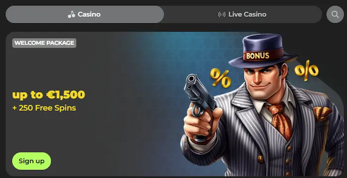CapoSpin Casino bonus