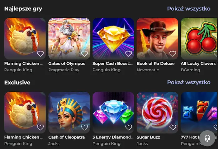 CapoSpin Casino Gry